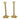 Metal 9" Bird Legs Taper Candle Holders (Set of 2) - Gold