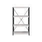 Jurgen - Bookshelf - Antique White & Black