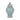 Ceramic Rope Temple Jar 14" - Blue / Gold