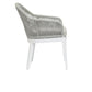 Miami - Dining Chair, With Self Welt - Echo Ash / Pearl Silver