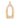 Wood Cut-out Vase 14" - Natural