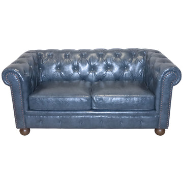 Winston - Loveseat - Antique Blue