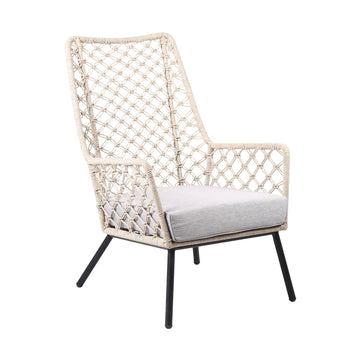 Marco - Indoor / Outdoor Steel Lounge Chair