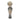 Glass 44" Mid-Century Floor Vase - Multi
