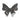 6" Mosaic Butterfly - White