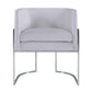 Giselle - Velvet Dining Chair Silver Leg