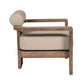 Relic - Outdoor Patio Chair - Weathered Eucalyptus / Taupe