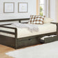 Sorrento - 2-Drawer Twin Long Daybed With Extension Trundle - Gray