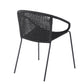 Snack - Indoor / Outdoor Stackable Steel Dining Chair (Set of 2)