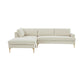 Serena - Velvet Chaise Sectional