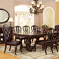 Bellagio - Dining Table With 2 Leaves - Brown Cherry