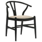 Dinah - Wood Wishbone Dining Side Chair (Set of 2) - Black