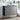 Quilla - Console Cabinet - Black, Gray & Brass