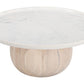 Savona - Coffee Table - White / Natural