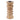 6" x 3" Wood Totem Taper Holder - Natural