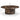 Byron - Round Coffee Table - Dark Brown