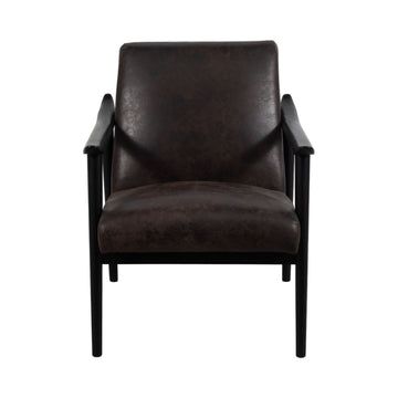 33" Dinasty Accent Chair - Black