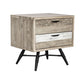 Bridges - 2 Drawer Nightstand - Two Tone Acacia