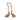 36" Marble And Wood Beads Garland - White / Natural