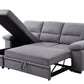 Nazli - Sectional Sofa - Gray Fabric