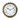 Metal Gear Table Clock 8" - Gold
