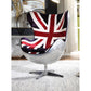 Brancaster - Accent Chair - Pattern Fabric & Aluminum