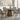 Franklin - 5 Piece Round Dining Table Set - Gray And Dark Oak