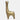 12" Standing Giraffe - Gold