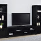 Jupiter - 3-Piece Entertainment Center TV Stand - Black