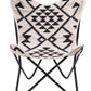 Rabat - Accent Chair - Beige / Black