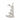 16" Ninove Quartz Resin Bunny Statuary - White