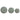 4" / 5" / 6" Seaside Blue Ceramic Deco Balls (Set of 3) - Gray