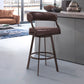 Saturn - Swivel Bar Stool - Auburn Bay Legs