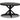 Monterey - Dining Table - Black
