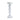 Glass Bubbly Candle Holder 15" - White Enam