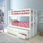 Micah - Bunk Bed & Trundle w/3 Drw