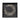 Jacques Dimensional Flower Shadowbox Art - Black