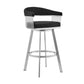 Chelsea - Brushed Stainless Steel Swivel Bar Stool