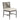 Pietra - Armless Dining Chair, No Welt - Echo Ash / Dark Gray
