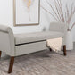 Farrah - Velvet Upholstered Rolled Arm Storage Bench