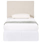Izzy - Upholstered Twin Panel Headboard - Sand