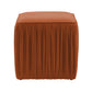 Morgan - Pleated Ottoman