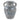 9" Terracotta Vase With Handles - Blue / White