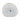 10" x 9" Round Dotted Shell Vase - White / Blue