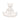 Ceramic Yoga Cat 7" - White
