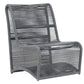 Milano - Armless Club Chair - Slate