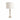 27X14" Stacked Marble Cubes Lamp Base Switch - White