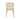 Trevi - Dining / Accent Chair - Natural Wood With Cream Fabric