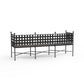 Provence - Garden Bench - Pewter