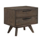 Astoria - 2 Drawer Nightstand - Oak